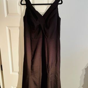 Black Sweetheart Neckline Dress/Gown